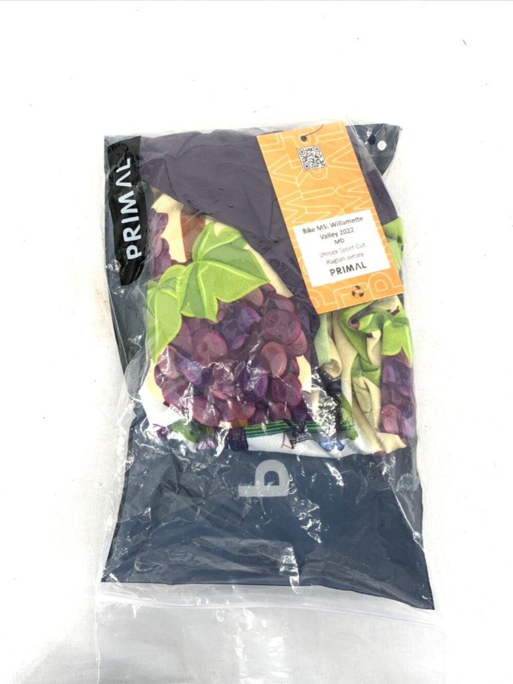 Primal Cycling Jersey Unisex Sz M Bike MS 2022 Willamette Valley Oregon NWT - Picture 2 of 10